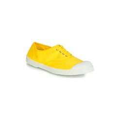 Buty Bensimon TENNIS LACETS. Białe trampki i tenisówki damskie Bensimon, bez wzorów, bez zapięcia. Za 129,00 zł.