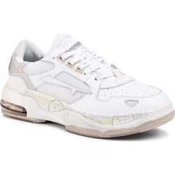 Sneakersy PREMIATA - Drake 4017 White. Białe sneakersy męskie Premiata, bez zapięcia. W wyprzedaży za 789,00 zł.