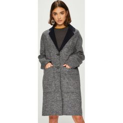 Tommy Hilfiger - Płaszcz dwustronny. Szare płaszcze damskie wełniane TOMMY HILFIGER, klasyczne. Za 1799,00 zł.