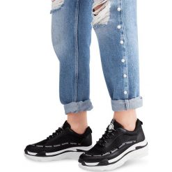 Buty sportowe damskie N/M 2018-60 Czarne. Czarne buty sportowe damskie N/M, bez wzorów, z tkaniny, sportowe, trekkingowe. Za 110,00 zł.