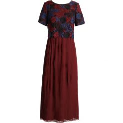Długie sukienki: Taifun Długa sukienka wine red/midnight blue