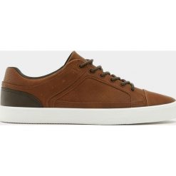 Buty męskie: Brązowe miejskie tenisówki