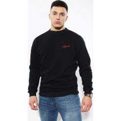Bluza Classic Black. Czarne bluzy męskie Edward Orlovski, s, bez wzorów, z bawełny, bez kołnierzyka, bez rękawów, bez kaptura. Za 130,00 zł.