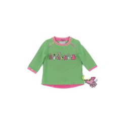 Sigikid Girls Bluzka shamrock - zielony - Gr.74. Zielone bluzy niemowlęce SIGIKID, bez wzorów, z bawełny, z długim rękawem, długie, bez kaptura. Za 129,00 zł.