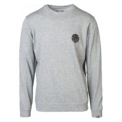 Rip Curl bluza męska Wettie Crew XL szary. Szare bluzy męskie Rip Curl, xl, z nadrukiem, z bawełny, bez kołnierzyka, bez rękawów, bez kaptura. Za 285,00 zł.
