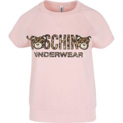 Bluza Moschino Underwear. Różowe bluzki damskie m, bez wzorów, bez rękawów, bez kaptura. Za 389,00 zł.