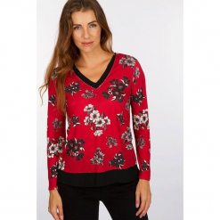 Koszulka "Flobike" w kolorze czerwonym. Czerwone t-shirty damskie Scottage, z długim rękawem. W wyprzedaży za 68,95 zł.