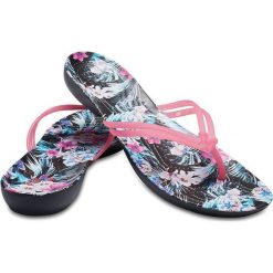 Crocs Damskie Crocs Isabella Graphic Flip Paradise Pink / Tropical Floral 204196-6NT (rozmiar 37-38). Różowe klapki damskie Crocs, bez wzorów, bez obcasa. W wyprzedaży za 94,00 zł.