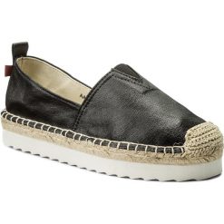 Espadryle damskie na koturnie: Espadryle BIG STAR – AA274223A Black