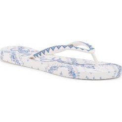Japonki PEPE JEANS - Rake Elle PLS70064 Blue 551. Białe klapki damskie Pepe Jeans, bez wzorów, z jeansu, bez obcasa. Za 89,00 zł.