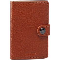 Mały Portfel Męski SECRID - Miniwallet MVg Veg Caramello Sand. Pomarańczowe portfele męskie Secrid, bez wzorów, ze skóry. Za 289,00 zł.