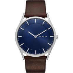Zegarek SKAGEN - Holst SKW6237 Dark Brown/Silver/Steel. Pomarańczowe zegarki męskie Skagen. W wyprzedaży za 499,00 zł.