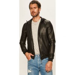 Only & Sons - Kurtka. Czarne płaszcze męskie Only & Sons, s, bez wzorów, z wiskozy, krótkie, z kapturem. Za 339,90 zł.