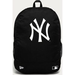 New Era - Plecak. Czarne plecaki damskie New Era, z nadrukiem, z poliesteru. Za 139,90 zł.