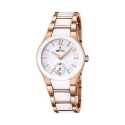 Festina F16589-1 - Zostań stałym klientem i kupuj jeszcze taniej. Szare zegarki damskie marki Festina. Za 669,00 zł.
