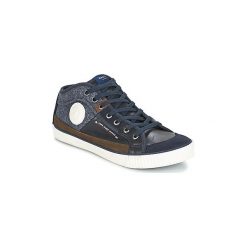 Buty Pepe jeans INDUSTRY. Niebieskie trampki męskie Pepe Jeans, bez wzorów, z jeansu, bez zapięcia. Za 244,30 zł.