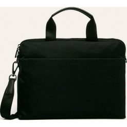 Joop! - Torba. Czarne torby na laptopa JOOP!, w paski, z materiału. W wyprzedaży za 599,90 zł.