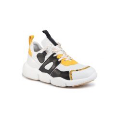 Gino Rossi Sport 33312-76 Żółty. Żółte buty sportowe damskie Gino Rossi Sport, bez wzorów, ze skóry, sportowe. Za 349,99 zł.
