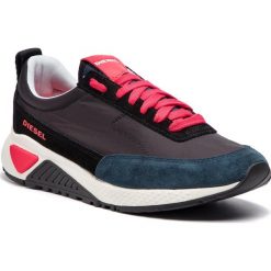 Sneakersy DIESEL - S-Kb Low Lace Y01880 P0375 T8013 Black. Czarne sneakersy męskie Diesel, na co dzień, bez wzorów, ze skóry, eleganckie, bez zapięcia. Za 579,00 zł.