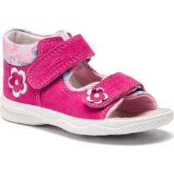 Sandały SUPERFIT - 4-00095-55 S Rosa. Różowe sandały dziewczęce Superfit, ze skóry, bez zapięcia. Za 229,00 zł.