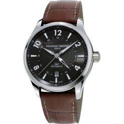 ZEGAREK FREDERIQUE CONSTANT RUNABOUT AUTOMATIC GMT FC-350RMG5B6. Czarne zegarki męskie FREDERIC CONSTANT, ze stali. Za 7449,00 zł.