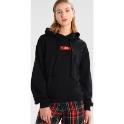 Bluzy rozpinane damskie: NAKD LOGO HOODIE Bluza z kapturem black