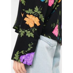 Bluzki damskie: Topshop BOUTIQUE WRAP PUFF SLEEVE Bluzka black