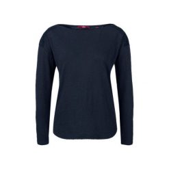 T-shirty damskie: S.Oliver T-Shirt Damski 34 Ciemnoniebieski