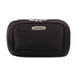 Kosmetyczki męskie: Kosmetyczka w kolorze czarnym – (S)27 x (W)17 x (G)11 cm