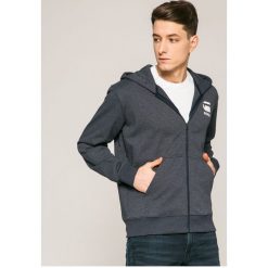 G-Star Raw - Bluza. Niebieskie bluzy męskie G-Star RAW, xl, z nadrukiem, z bawełny, retro, z kapturem, bez rękawów, z kapturem. W wyprzedaży za 269,90 zł.