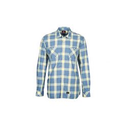 Koszule z długim rękawem Quiksilver RAMOS. Niebieskie koszule męskie Quiksilver, s, bez wzorów, bez kołnierzyka, z długim rękawem. Za 247,20 zł.