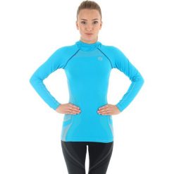 Brubeck Bluza damska z kapturem Fitness turkusowa r. L (LS11360). Niebieskie bluzy sportowe damskie marki Brubeck, l, z kapturem. Za 129,19 zł.