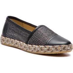 Espadryle GEOX - D Modesty C D7229C 0ASBV C9999 Black. Szare espadryle damskie Geox, bez wzorów, ze skóry ekologicznej, bez obcasa, na płaskiej podeszwie. W wyprzedaży za 229,00 zł.