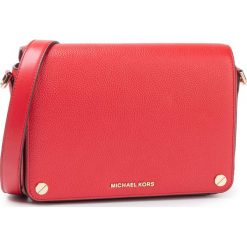 Torebka MICHAEL MICHAEL KORS - Jet Set 32F9GJ6C7L Bright Red. Czerwone listonoszki damskie MICHAEL Michael Kors, bez wzorów, ze skóry, bez dodatków. Za 999,00 zł.