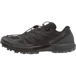 Salomon SENSE PRO 3 Obuwie do biegania Szlak black. Czarne buty damskie do biegania marki Salomon, z gumy. Za 589,00 zł.