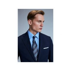 Garnitur Stellenbosch. Niebieskie garnitury męskie marki Guns&tuxedos, bez wzorów. Za 319,99 zł.