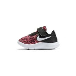 Buty Dziecko Nike Girls' Flex Contact (TD) Toddler Shoe 917939 001. Czarne trampki dziewczęce Nike, bez wzorów, bez zapięcia. Za 131,91 zł.