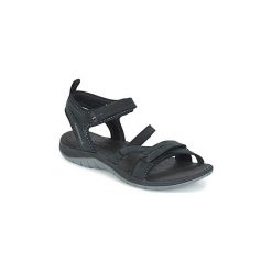 Sandały sportowe Merrell SIREN STRAP Q2. Czarne sandały damskie Merrell, bez wzorów, sportowe, bez obcasa, bez zapięcia. W wyprzedaży za 279,30 zł.