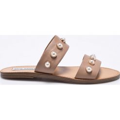 Steve Madden - Klapki Jole. Klapki damskie Steve Madden, bez wzorów, ze skóry, bez obcasa, na obcasie. W wyprzedaży za 199,90 zł.