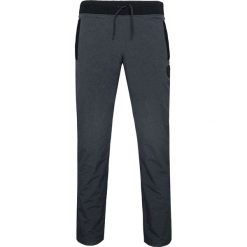 Spodnie EA7 EMPORIO ARMANI. Szare spodnie męskie EA7 Emporio Armani, na co dzień, z aplikacjami. W wyprzedaży za 395,00 zł.
