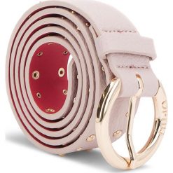 Pasek Damski LIU JO - 3 Cm Belt Gioia A68230 E0027 Red Sand 61509. Czerwone paski damskie Liu Jo, w paski, ze skóry ekologicznej. Za 259,00 zł.
