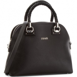 Torebka LIU JO - M Satchel Manhattan A68097 E0011 Nero 22222. Czarne torebki klasyczne damskie Liu Jo, ze skóry ekologicznej, duże. Za 739,00 zł.