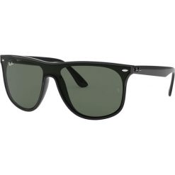 Ray-Ban - Okulary 0RB4447N.601/71.40. Czarne okulary przeciwsłoneczne męskie marki Ray-Ban, z materiału, okrągłe. Za 559,90 zł.