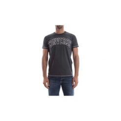 T-shirty z krótkim rękawem Converse 10007370 T-SHIRT CREW LOGO. Szare t-shirty męskie Converse, s, bez wzorów, bez kołnierzyka, krótkie. Za 183,72 zł.