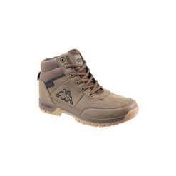 Buty Kappa Bright Mid Light 242075-5050. Szare buty trekkingowe męskie Kappa, bez zapięcia, trekkingowe. Za 129,99 zł.