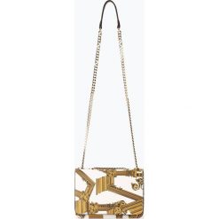 Versace Jeans - Torebka damska, biały. Białe torebki klasyczne damskie Versace Jeans, z nadrukiem, z jeansu, z nadrukiem, bez dodatków. Za 649,95 zł.
