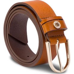 Pasek Damski TOMMY HILFIGER - Classic Belt 3.5 AW0AW06549 85 265. Pomarańczowe paski damskie TOMMY HILFIGER, w paski, ze skóry. W wyprzedaży za 139,00 zł.