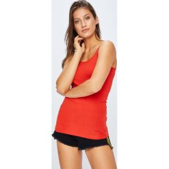 Jacqueline de Yong - Top Yava. Różowe topy damskie Jacqueline de Yong, l, z bawełny, z okrągłym kołnierzem. W wyprzedaży za 34,90 zł.