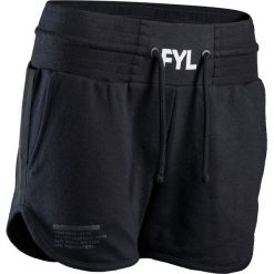 Spodenki bokserskie 100 damskie. Czarne szorty damskie OUTSHOCK, m, bez wzorów, z elastanu. Za 59,99 zł.