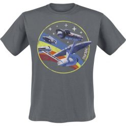 T-shirty męskie: Star Trek Rainbow Enterprise T-Shirt szary
